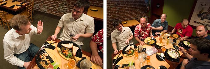 Lunch at Gordon Biersch