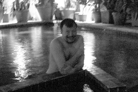 Mark swimming